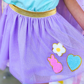 Bunny Patch Easter Tutu Skirt