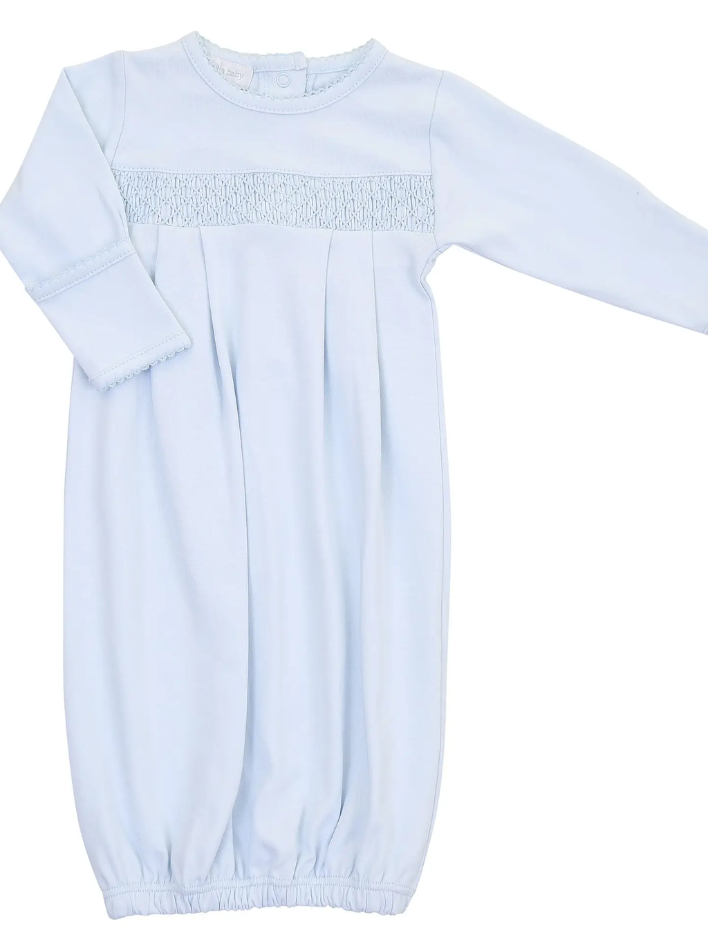 Smocked Essentials Blue Gown