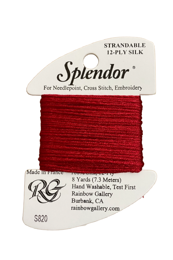 Splendor S820 Ruby Red