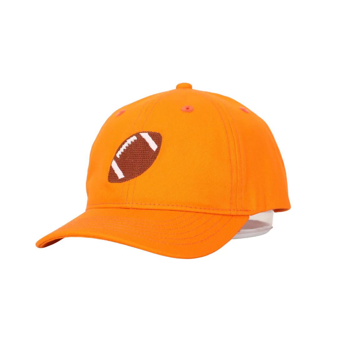 Football Hat in Orange