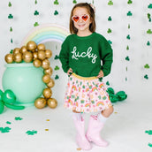 Lucky St. Patrick's Day Knit Sweater