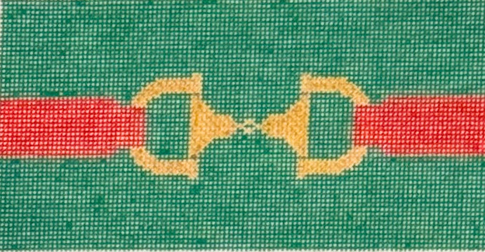 Gucci Snaffle Bit - Green, Red, Gold Insert