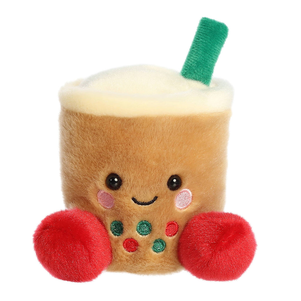 5" Plush Pal Iced Coffee Tea Festive Boba Palm Pals Stuffed