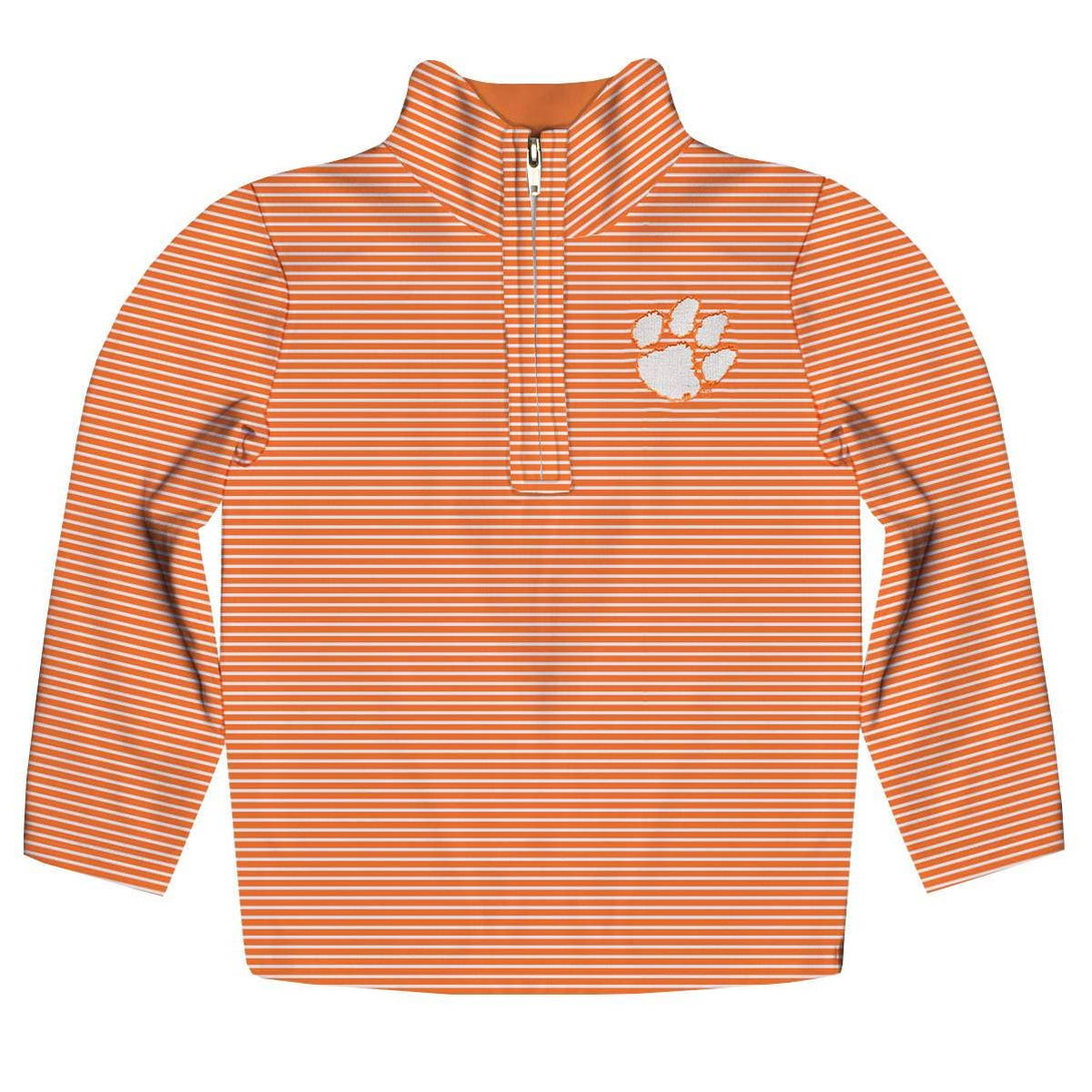 Clemson Tigers Embroidered Quarter Zip