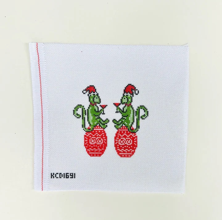 Holly and Jolly Ornament