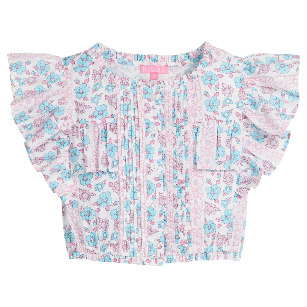 Annie Top in Marguerite Floral Pink