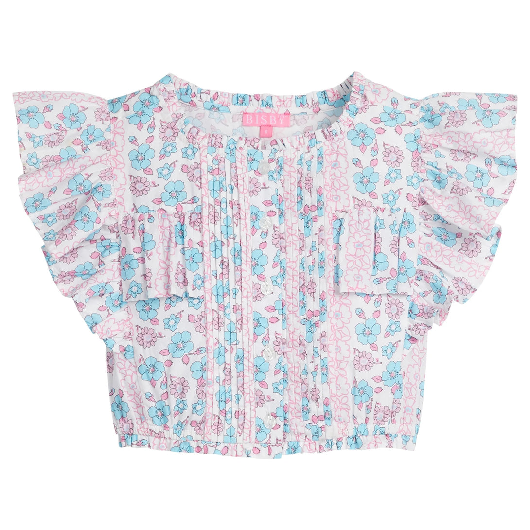 Annie Top in Marguerite Floral Pink