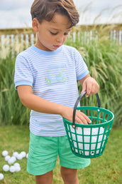 Applique T-Shirt Golf Cart