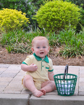 Archie Bubble Yellow Stripe and Green PRE-ORDER