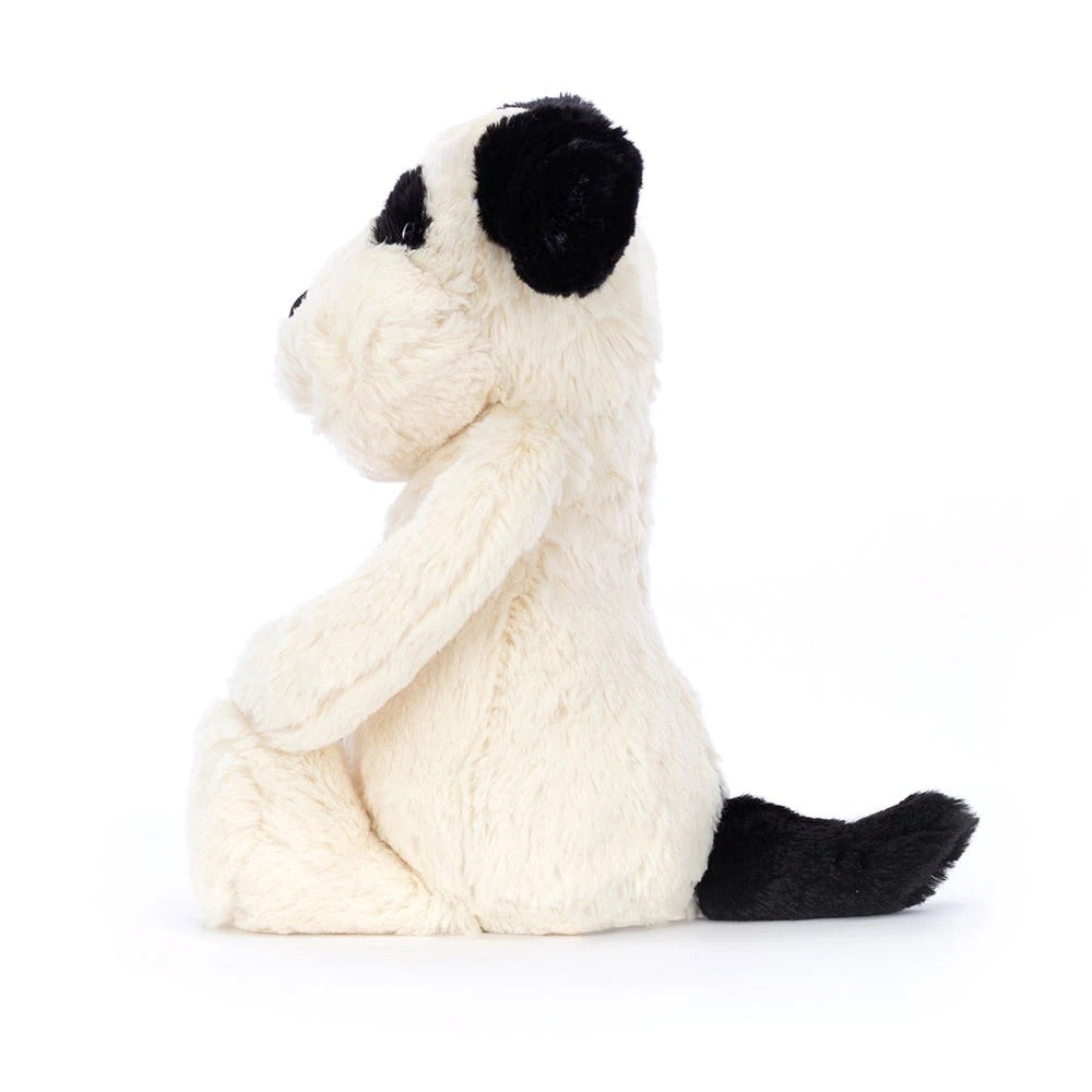 Bashful Rufferty Black & Cream Puppy