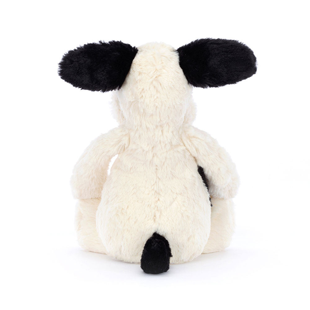Bashful Rufferty Black & Cream Puppy