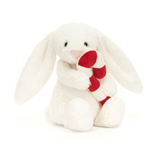 Bashful Bunny with Candy Cane