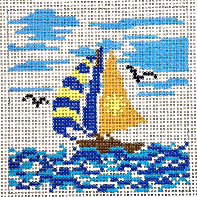 Sailboat on 13 Mesh BP-40