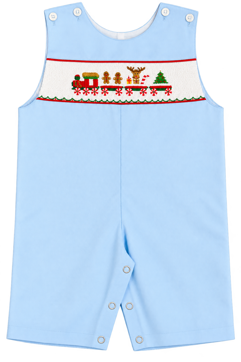 Train Smocked Longall