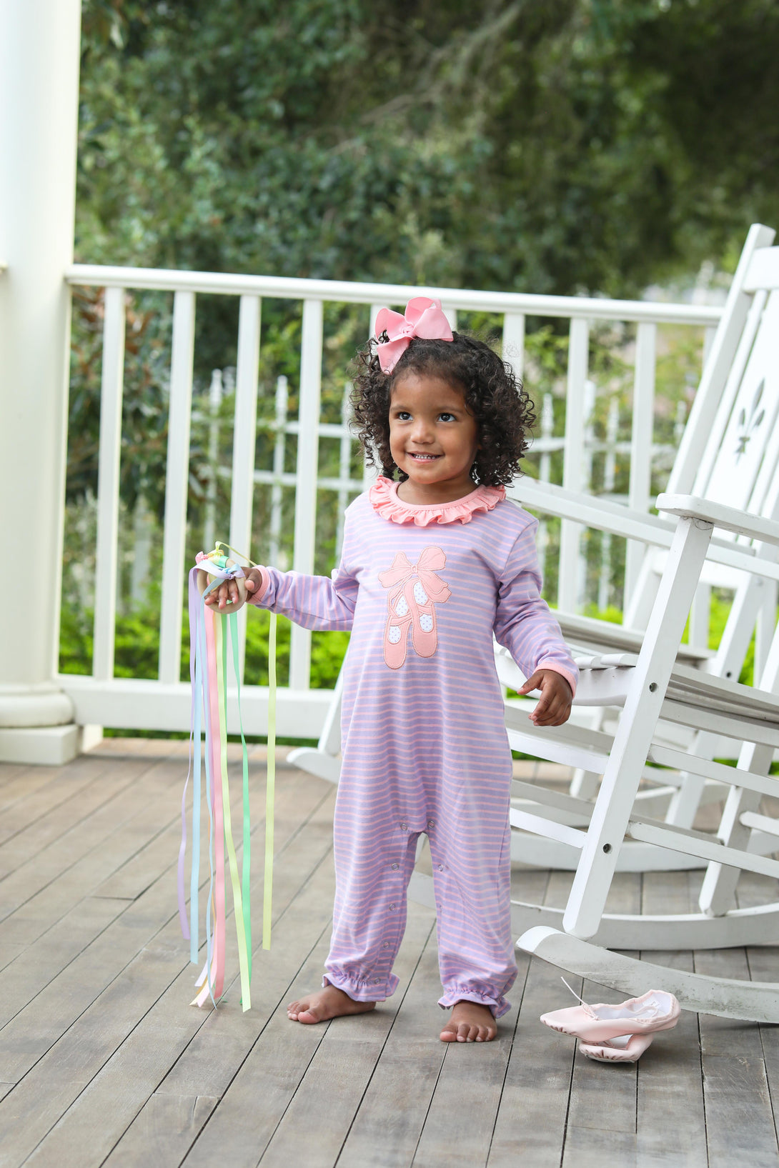 Ballet Slipper Romper