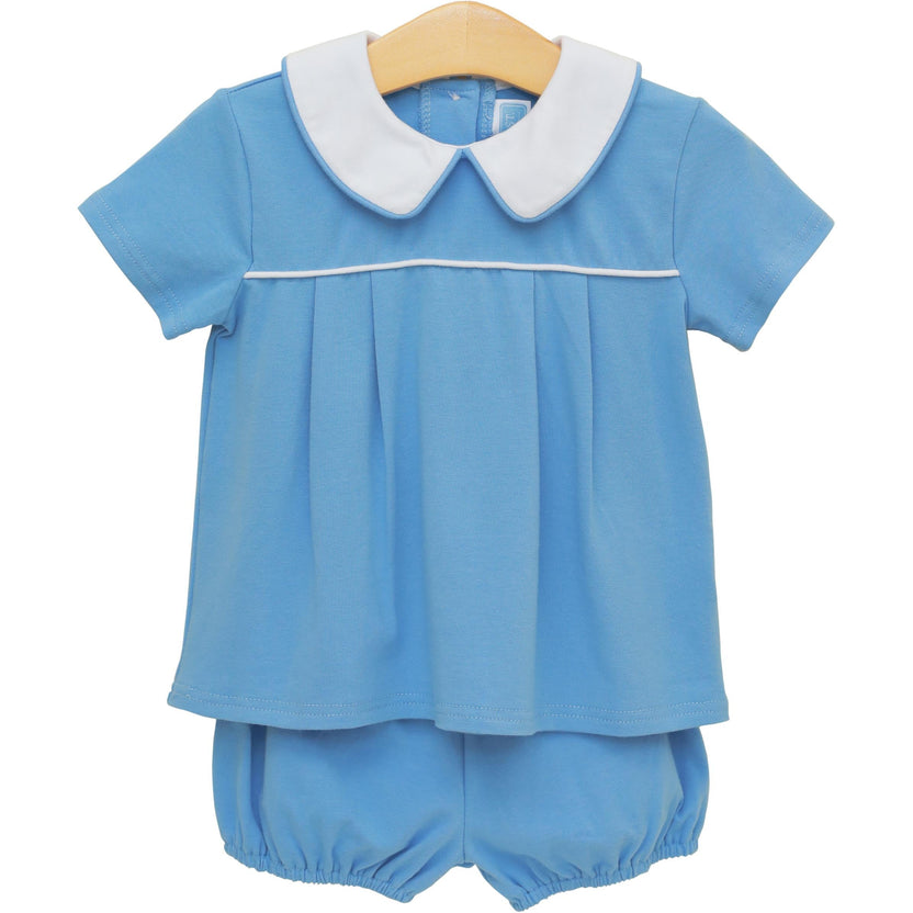 Trotter Street Beckham Bloomer Set- Cornflower Blue