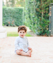 Bennett Bubble Light Blue Bitty Dot PRE-ORDER