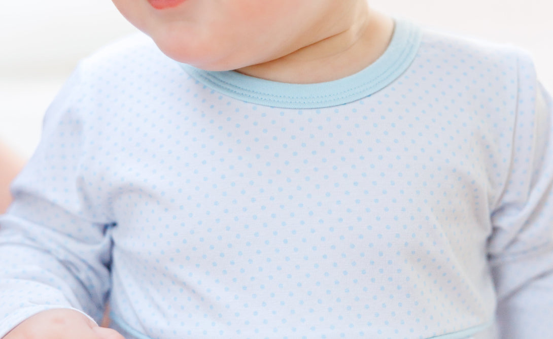 Bennett Bubble Light Blue Bitty Dot PRE-ORDER