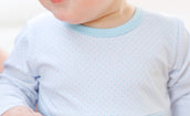Bennett Bubble Light Blue Bitty Dot PRE-ORDER