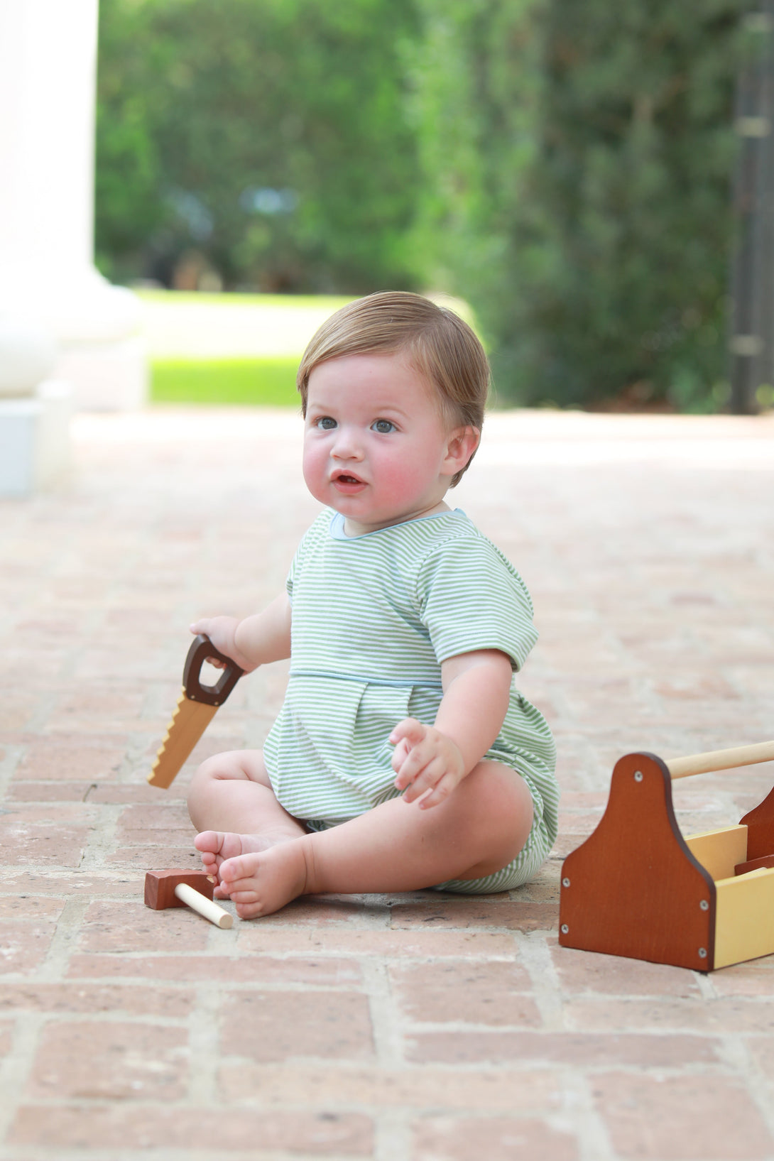 Bentley Bubble Green Stripe and Light Blue PRE-ORDER