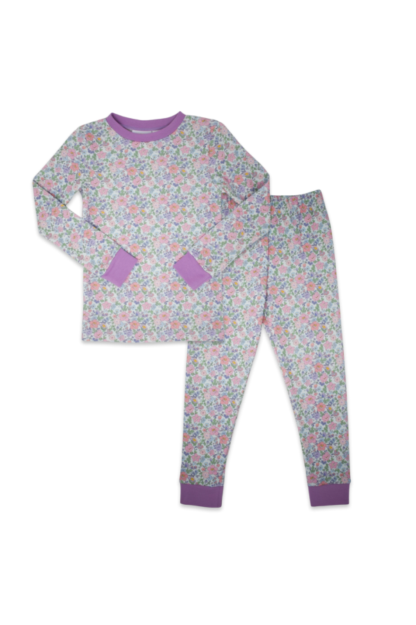 Sweet Pea PJ Set in Hillsborough Floral