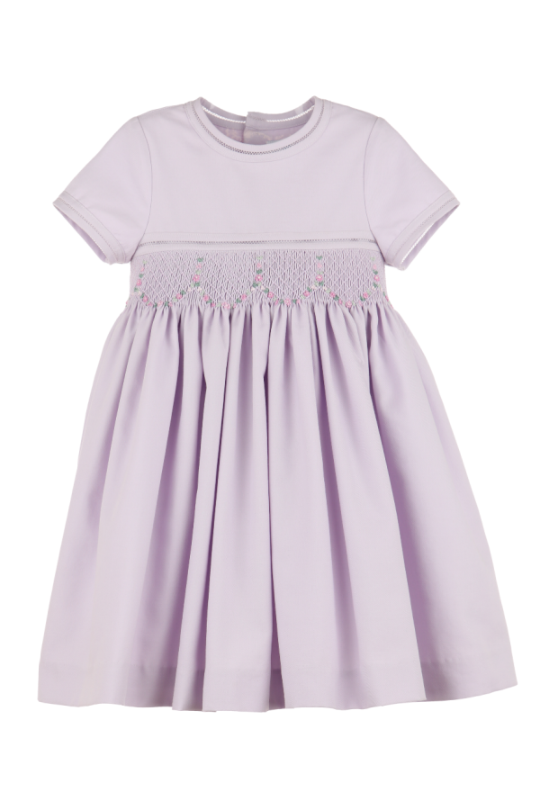 Smock Petal Classic Dress, Lilac