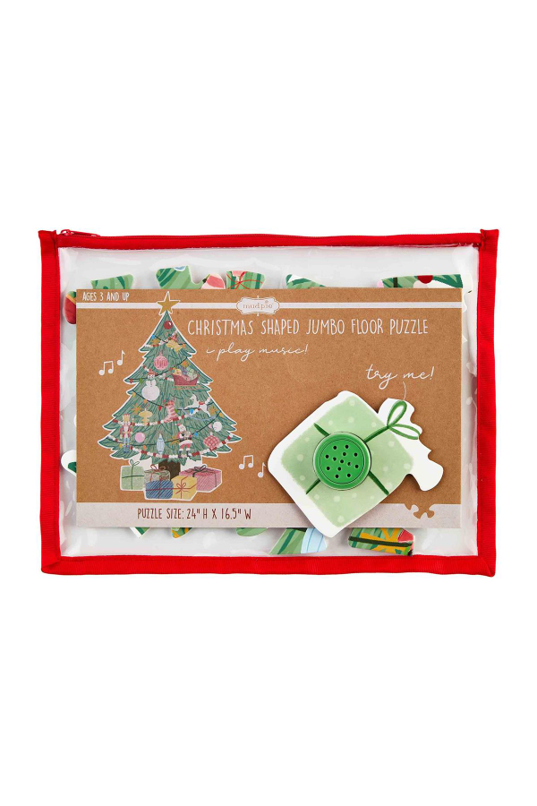 Musical Christmas Tree Floor Puzzle