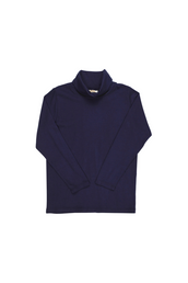 Tatum's Turtleneck Jersey Cotton in Nantucket Navy