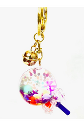 Pastel Lollipop Floaty Key Chain