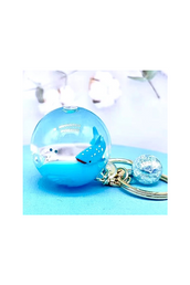 Sea Animal Orb Floaty Key Chain