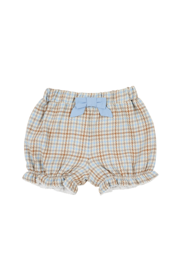 Natalie Knickers in Henry Clay Houndstooth with Beale Street Blue