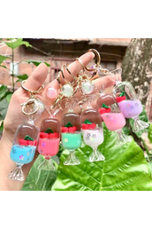 Cherry Candy Floaty Key Chain