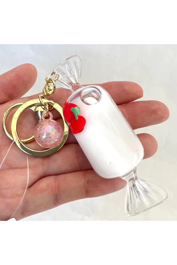 Cherry Candy Floaty Key Chain