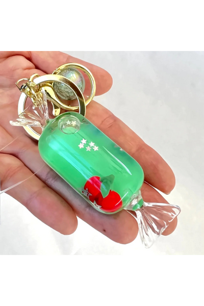 Cherry Candy Floaty Key Chain