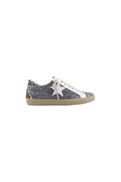 Paula Pewter Glitter Sneaker