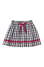 Red Plaid Skirt