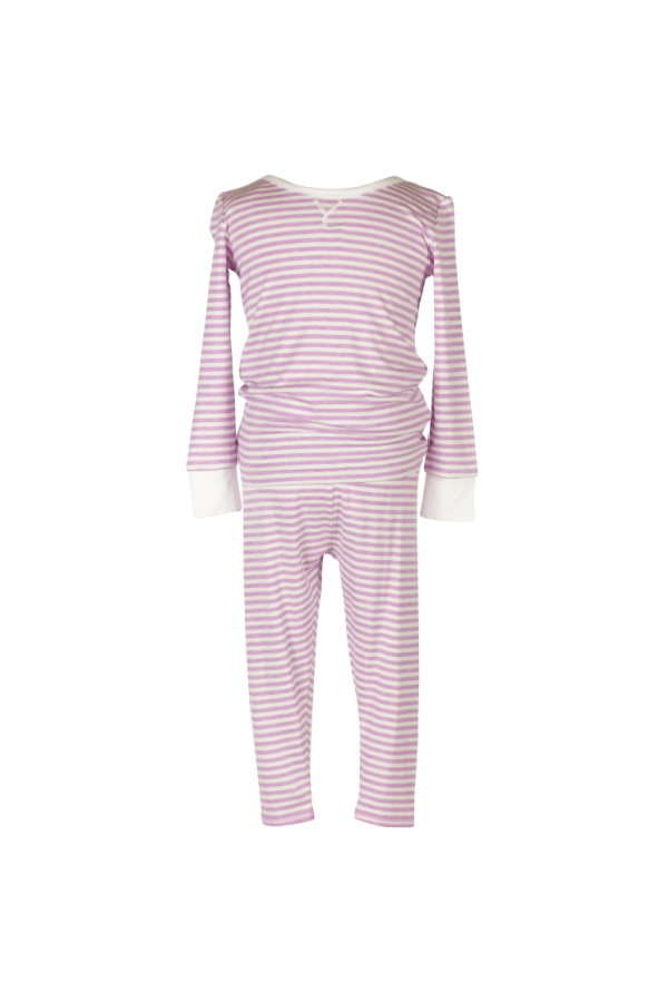 Lambie Jammies Purple Stripes