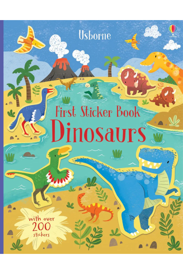 First Sticker Book Dinosaurs
