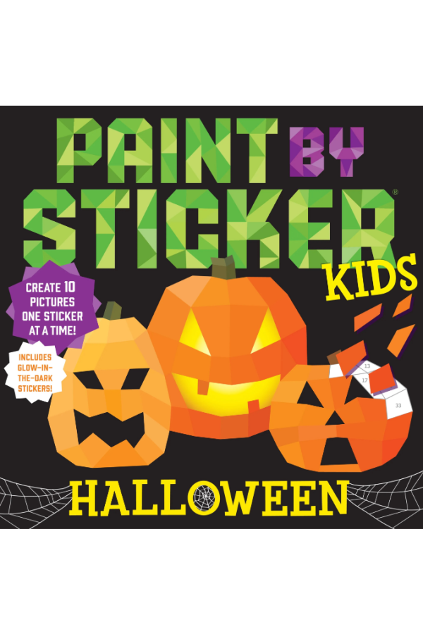 Paint by Stickers: Halloween