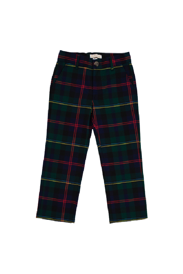 Prep School Pants Twill Horse Trail Tartan