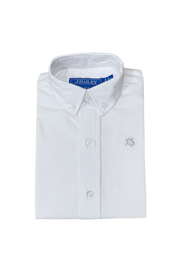 Roscoe Button Down - White