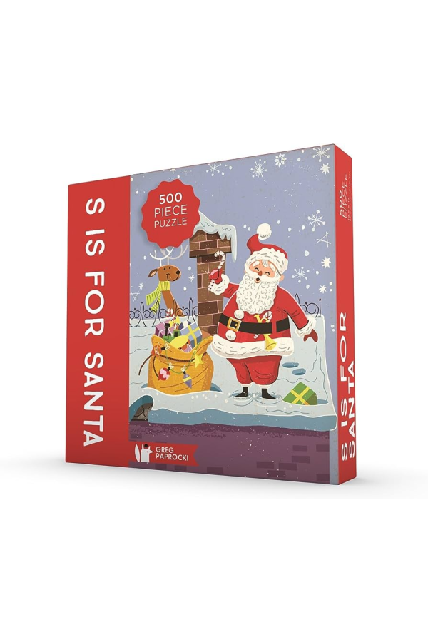 S if for Santa 500 Piece Puzzle