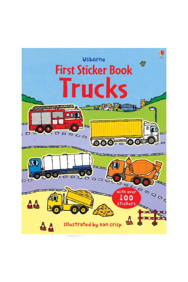 My First Sticker Book Trucks