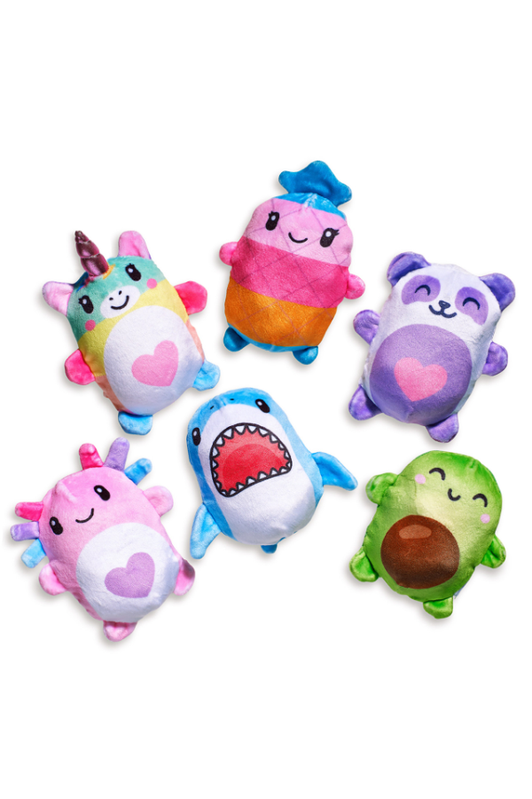 Bubble Stuffed Squishy Friends Plush Wrapped Fidget Balls