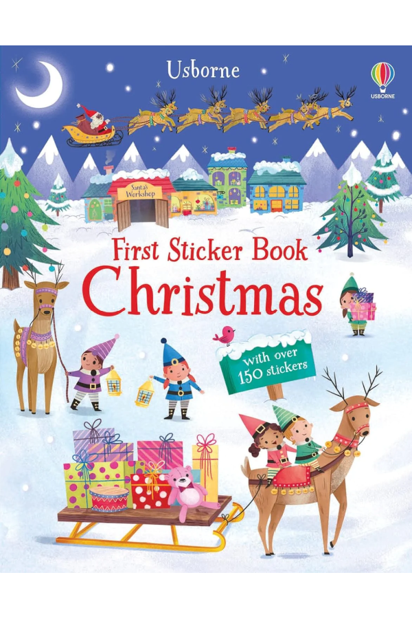 First Sticker Book Christmas