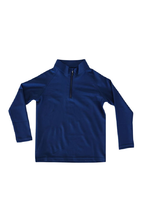 Navy Warm-Up Half-Zip