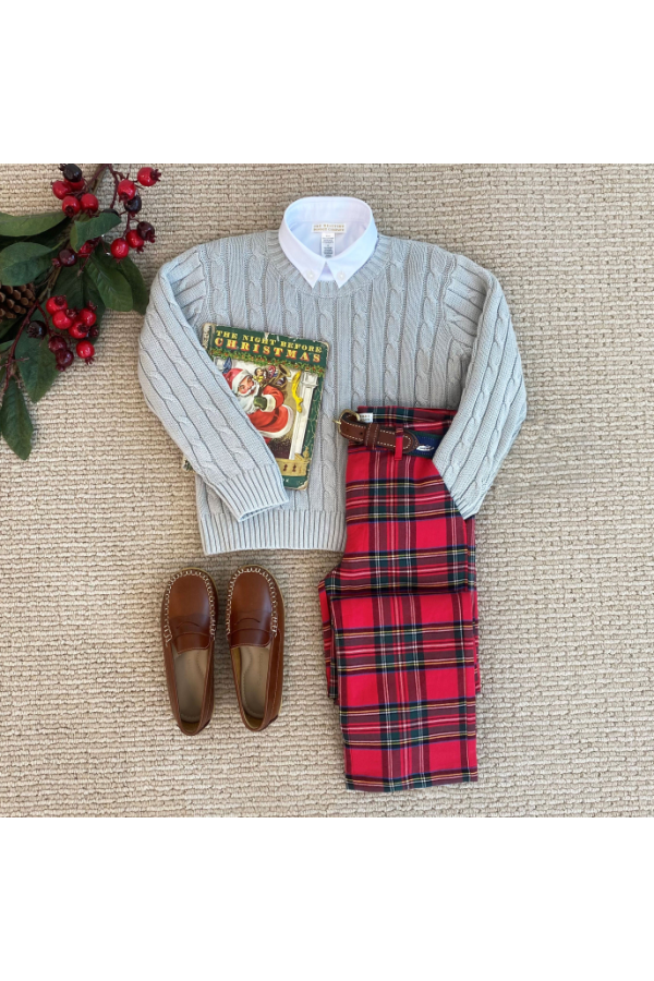 Prep School Pants Flannel in Society Prep Plaid