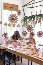 Gingerbread Felt Banner