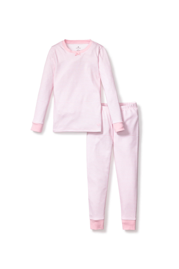 Pima Cotton Pink Stripe Pajama