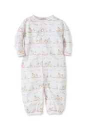 Noah's Print Converter Gown in Pink